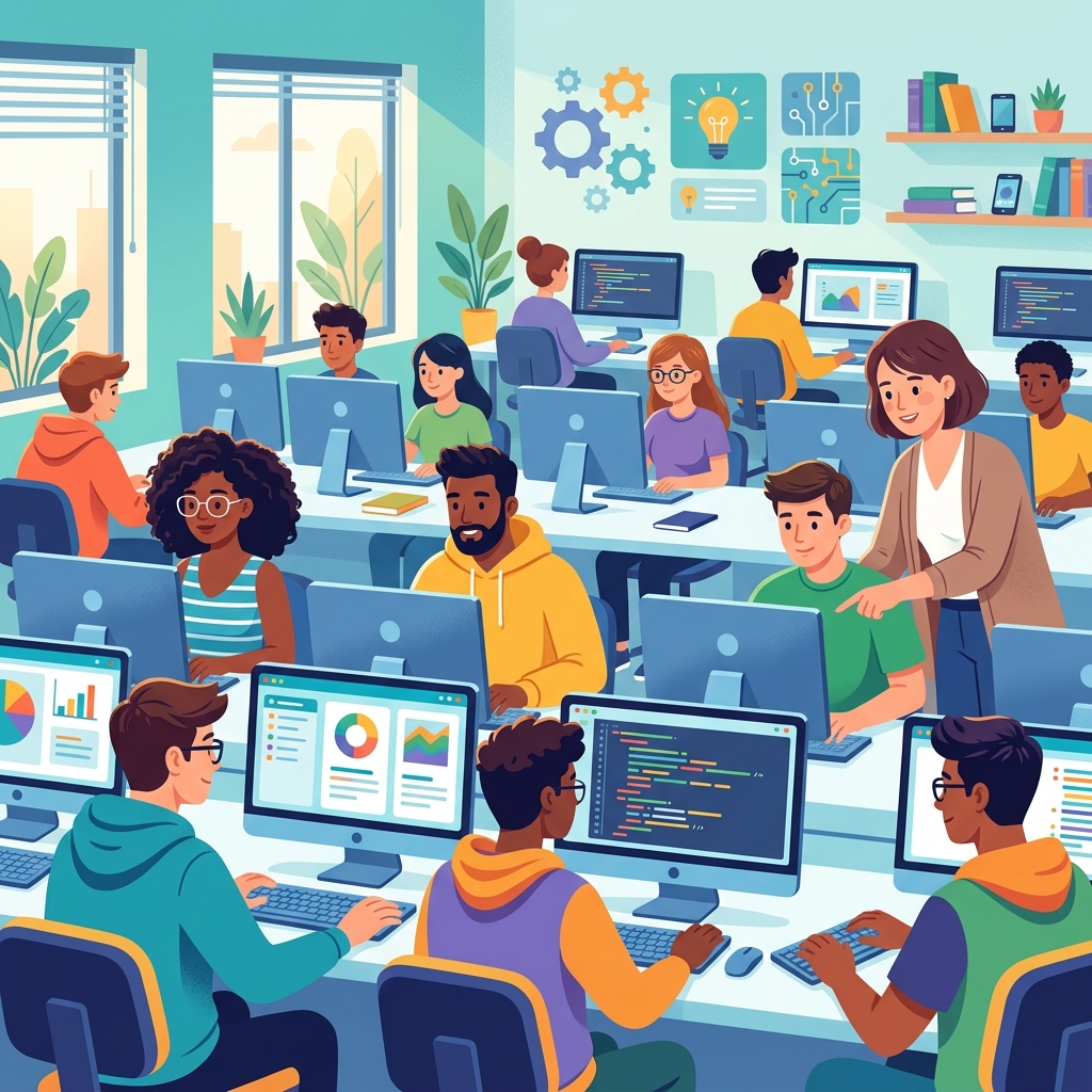 Computer Coaching Classroom